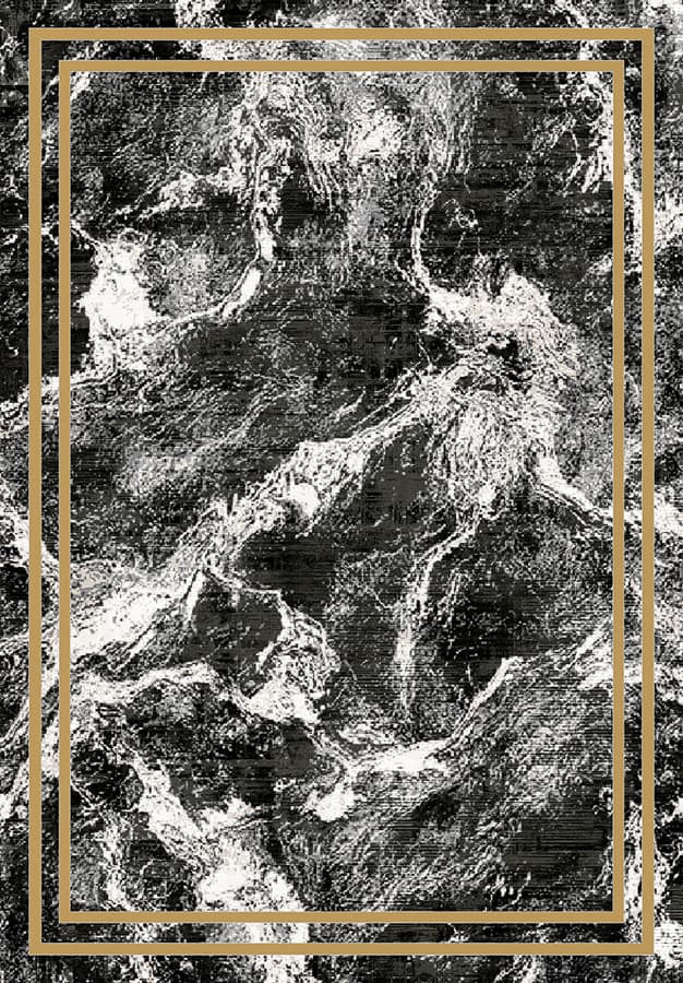 D-3007 Marble Patterned Rugs